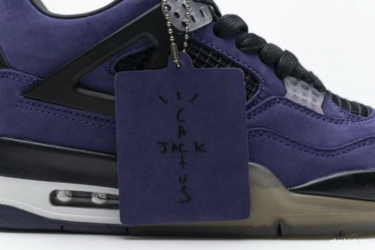 Scott Retro AJ4-766302 Jordan Purple Air AJ4-766302 Travis x 4 0213